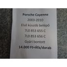 Porsche Cayenne - Első küszöb belépő (2003-2010) 