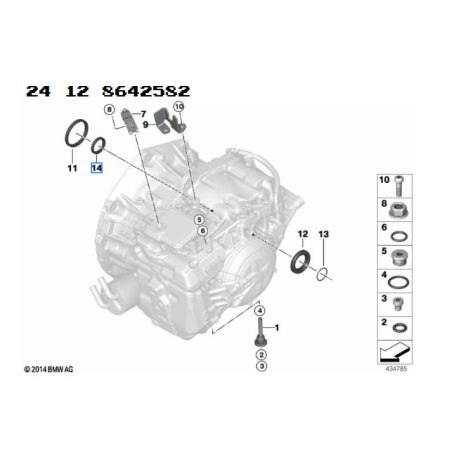 [GYÁRI ÚJ] BMW SZIMERING | 1-ES / 2-ES / MINI / X1 / X2 | 24 12 8642582