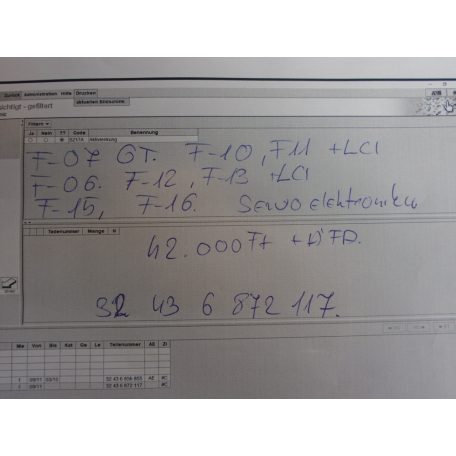 [GYÁRI BONTOTT] BMW - Szervo elektronika - / 5 / 6 / 7 / X5 / X6 / F07GT ; F10 ; F11+LCI ; F06 ; F12 ; F13+LCI ; F15 ; F16 