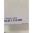 (GYÁRI ÚJ) BMW Isofix burkolat 1-es F20+LCI / F21+LCI / 2-es F22+LCI / F87 M2+LCI / 3-as F30+LCI / F80 M3+LCI / F31+LCI / F34 GT+LCI