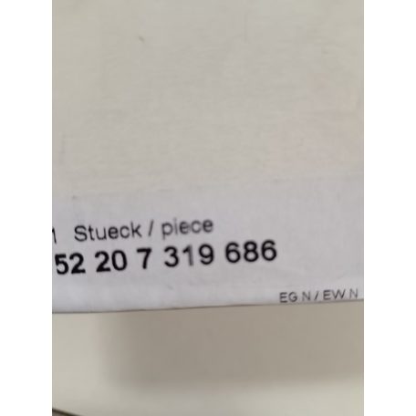 (GYÁRI ÚJ) BMW Isofix burkolat 1-es F20+LCI / F21+LCI / 2-es F22+LCI / F87 M2+LCI / 3-as F30+LCI / F80 M3+LCI / F31+LCI / F34 GT+LCI