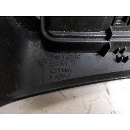 [GYÁRI BONTOTT] BMW MŰSZERFAL ELEM / KÖZÉPKONZOL |  3-AS E90 E91 | 51 16 7148760