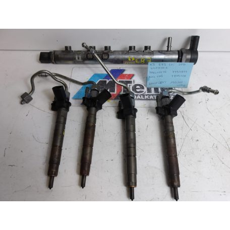 [GYÁRI BONTOTT] BMW PORLASZTÓ & RAIL CSŐ KOMPLETT | X3 E83 LCI 20D | N47D20A | 7797877 / 7809128