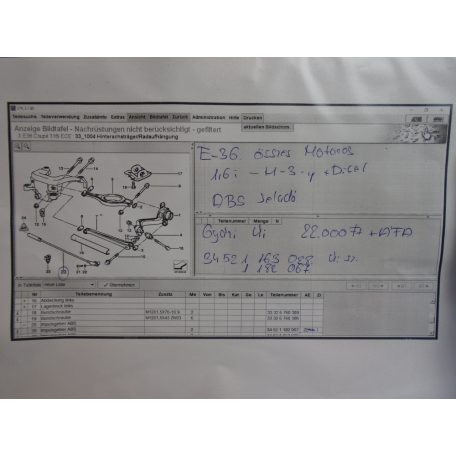 [GYÁRI ÚJ] BMW - ABS jeladó E36  1,6i - M3 ig + Dízel