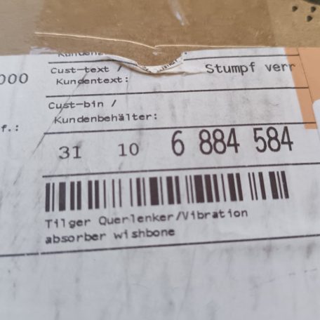 (GYÁRI ÚJ) BMW Rezgés csillapító lengőkarhoz 7' G70 X5 G05 + LCI / X5L G18 + LCI / X6 G06 + LCI / X7 G07 + LCI / XM G09