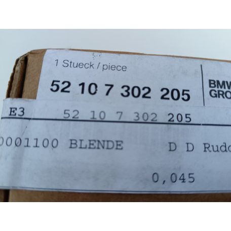 (GYÁRI ÚJ) BMW Borítás bal hátsó X5 E70+LCI / X6 E71 / E72 Hybrid