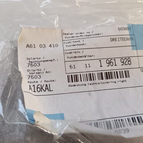 (GYÁRI ÚJ) BMW Borítás 3-as sorozat E30