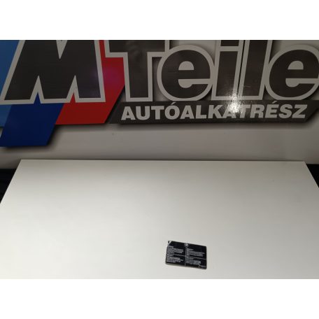 (GYÁRI ÚJ) BMW Öntapadós matrica "original BMW Teile" 3-as E46 / E90+LCI / E91+LCI / E92+LCI / E93+LCI / 5-ös E60+LCI / E61+LCI / F07 GT / 7-es E65 /E66 / X1 E84 / X3 E83+LCI / X5 E70+LCI / X6 E71 