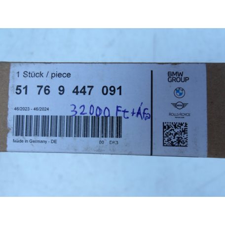 [GYÁRI ÚJ] BMW AJTÓ SZIGETELÉS | X7 G07 +LCI | 51 76 9447091