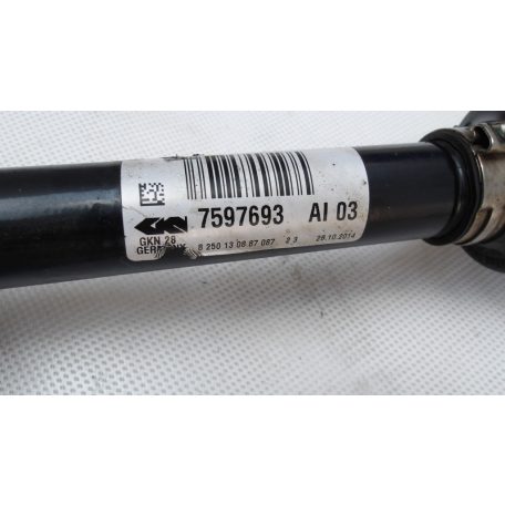 [GYÁRI BONTOTT] BMW FÉLTENGELY BAL/JOBB ELSŐ F20/F30 SZÉRIA XDRIVE 7597693/4