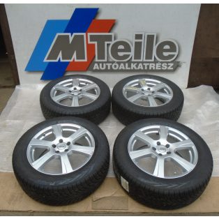   ÁR/DB! [UTÁNGYÁRTOTT BONTOTT] ALUTEC ALUFELNI GARNITÚRA 18" TÉLI GUMIVAL ÉS SZENZORRAL - (BMW-HEZ, G01 ; G02 ) - 225 / 60 R18 - 104H - NOKIAN WR SUV 4 - DOT: 2419 ;  5,7mm 