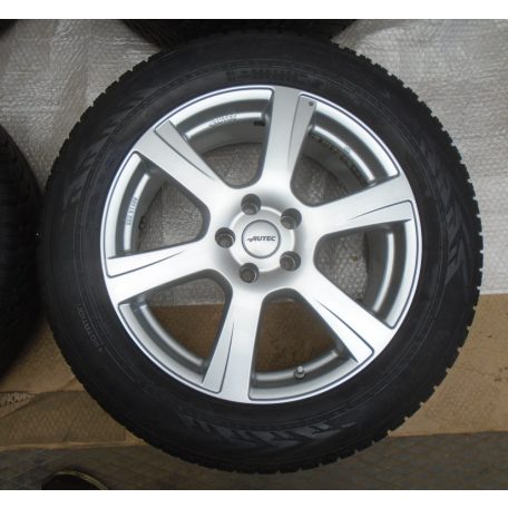 ÁR/DB! [UTÁNGYÁRTOTT BONTOTT] ALUTEC ALUFELNI GARNITÚRA 18" TÉLI GUMIVAL ÉS SZENZORRAL - (BMW-HEZ, G01 ; G02 ) - 225 / 60 R18 - 104H - NOKIAN WR SUV 4 - DOT: 2419 ;  5,7mm 