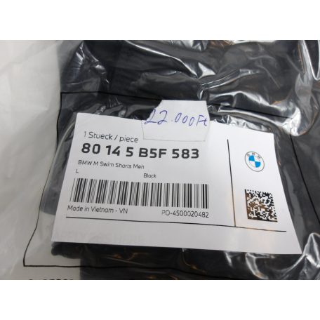 (ÁR/DB)[GYÁRI ÚJ] BMW M LOGÓS RÖVIDNADRÁG | 80 14 5B5F583