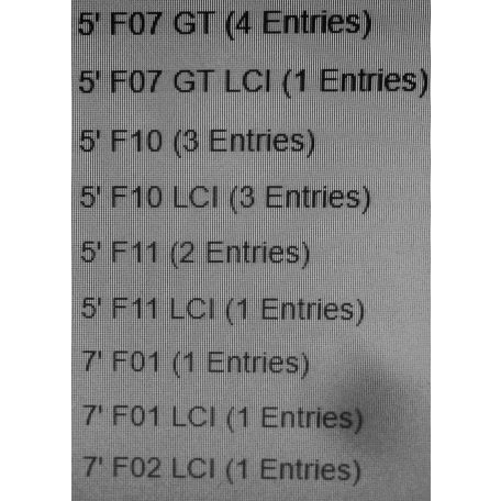 [GYÁRI ÚJ] BMW MOTORTARTÓ BAK, BAL OLDALI | 5-ÖS, 7-ES | F07 GT, F10 + LCI, F11 + LCI, F01 + LCI, F02 LCI