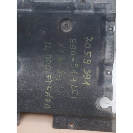 [GYÁRI BONTOTT] BMW - ALSÓ MOTORBURKOLAT - BAL OLDALI -  3-AS / E90+LCI; E91+LCI; X1 / E84- | 51 75 7059391 |