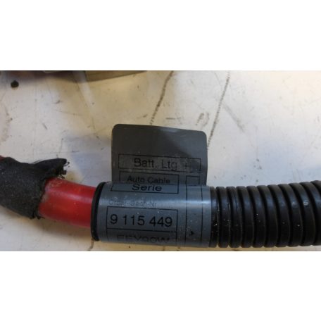  [GYÁRI BONTOTT] BMW POZITÍV AKKU KÁBEL BIZTOSÍTÉK TÁBLÁVAL 9115449