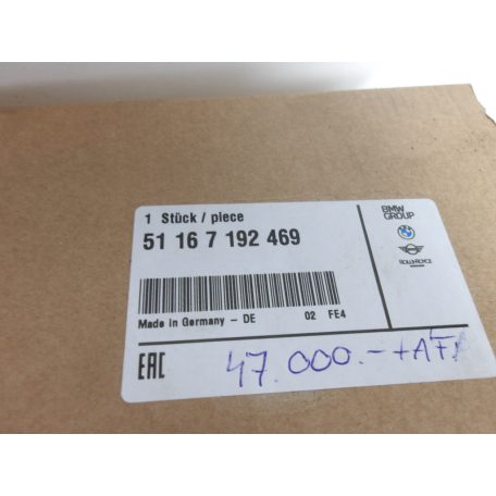 [GYÁRI ÚJ] MINI BAL TÜKÖRSZERKEZET | COOPER R50 / R52 / R53 | 5 PIN | 51 16 7192469