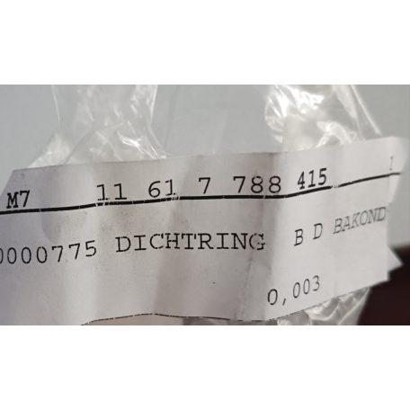 (GYÁRI ÚJ) BMW Tömítőgyűrű 1-es sorozat E81 / E82 / E87+LCI / E88 / 3-as sorozat E46 / E90+LCI / E91+LCI / X1 E84 / X3 E83 +LCI