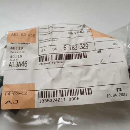(GYÁRI ÚJ) MINI Féktárcsa kopás érzékelő R55+LCI / R56+LCI / R57+LCI / R58 / R59