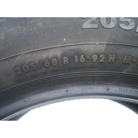 (1DB!) [GYÁRI ÚJ] TÉLI GUMI - 205/60R16 92H - CONTINENTAL - CONTIWINTERCONTACT TS 830P - RSC -  DOT:2520; 