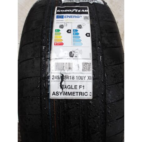 [GYÁRI ÚJ] GOODYEAR - NYÁRI GUMI 1DB! - 245 / 45 R18 - 100Y XL -  EAGLE F1 ASYMMETRIC 3 - DOT: 4522
