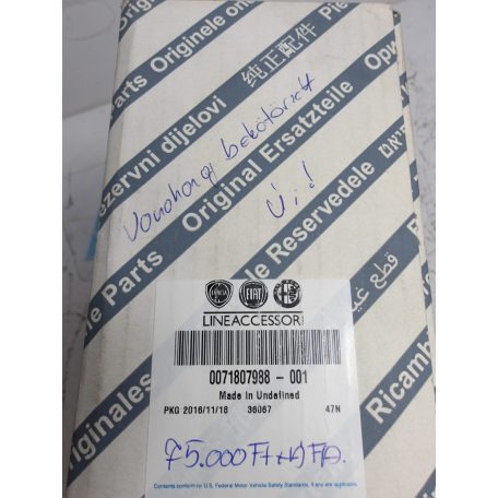 [GYÁRI ÚJ] FIAT TALENTO VONÓHOROG BEKÖTŐSZETT | 71807988 & 6000626304