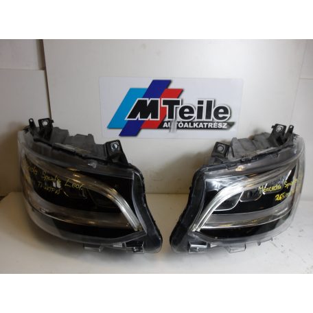 (ÁR/DB)[GYÁRI BONTOTT] MERCEDES-BENZ JOBB ÉS BAL OLDALI LED FÉNYSZÓRÓ | SPRINTER |  A9109067200 / A9109067100