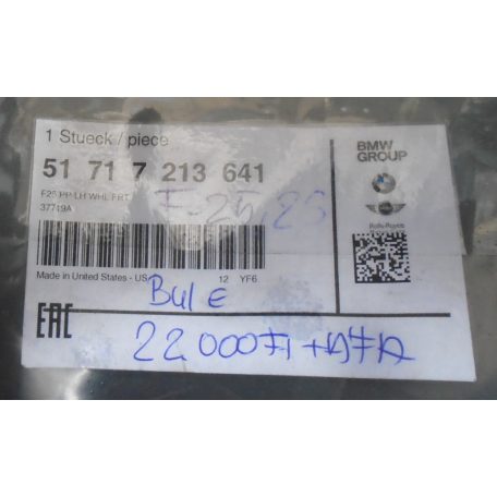 [GYÁRI ÚJ] BMW  - DOB BETÉT, DOBLEMEZ - BAL ELSŐ - X3/X4 F24/F25 