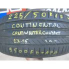 [GYÁRI HASZNÁLT] CONTINENTAL - CONTIWINTERCONTACT | 225/50R17 | 2715 | 4mm | TÉLI  