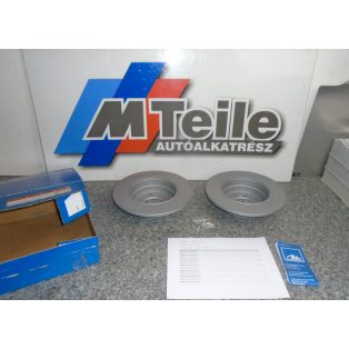   ÁR/PÁR [UTÁNGYÁRTOTT ÚJ] ATE - HÁTSÓ FÉKTÁRCSA - 280 X 10 MM - 1-ES / E81 ; E87 ; 