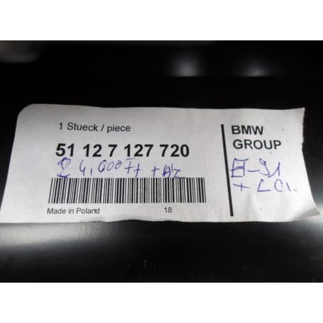 [GYÁRI ÚJ] BMW HÁTSÓ LÖKHÁRÍTÓ KÖZÉPSŐ MEREVÍTŐ | 3-AS E91+LCI | 51 12 7127720