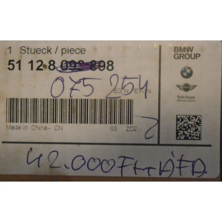 ÁR/DB! [GYÁRI ÚJ] BMW - KIPUFOGÓ VÉG, JOBB ÉS BAL OLDALI - 8-AS / G14 ; G15 ; G16 GRAN COUPÉ 