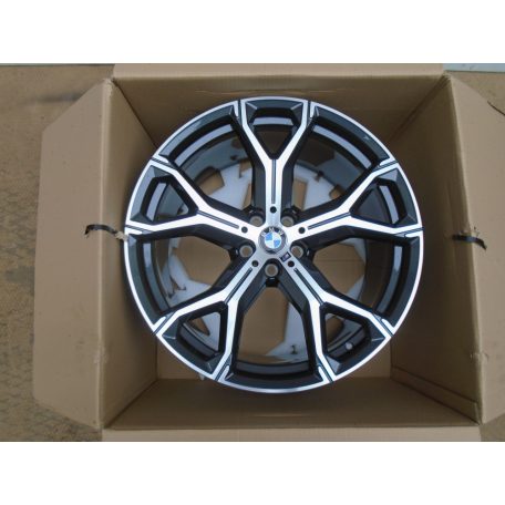 [GYÁRI ÚJ] BMW - Alufelni 21" -  Y-Speiche 741M - X5 / G05 (CSAK 1 DARAB VAN)