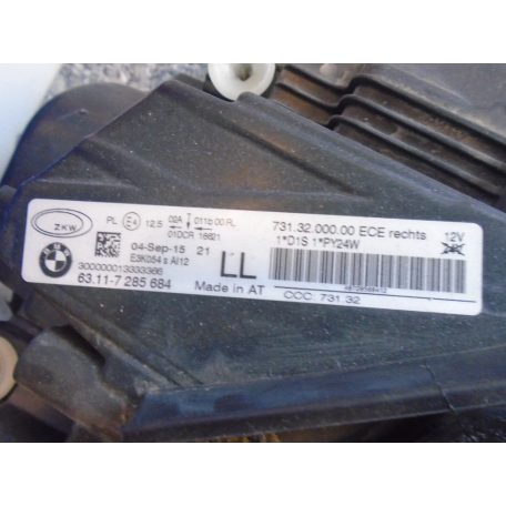 ár/db! [GYÁRI HASZNÁLT] BMW - Fényszóró pár - 3-as / F34 GT SX BAL