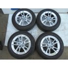 [GYÁRI HASZNÁLT] BMW - Alufelni szett téli gumikkal / Doppelspeciche 474 /  1-es F40/ 2-es F44 / 195 / 55 R16 / 92H / Contiwintercontact