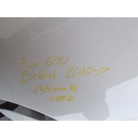 (GYÁRI ÚJ) FIAT 500 ELEKTRICK 2020-> MOTORHÁZTETŐ