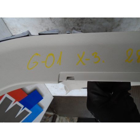 [GYÁRI ÚJSZERŰ] BMW - Csomagtérajtó betét burkolat, világos. G01 / X3 