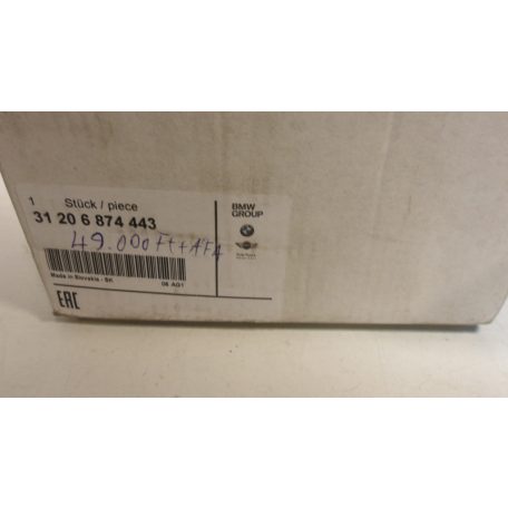 (GYÁRI ÚJ) BMW/MINI KERÉKAGY F40 SZÉRIA/I8/I3  F54/F55/F56/F57/F60 6874443