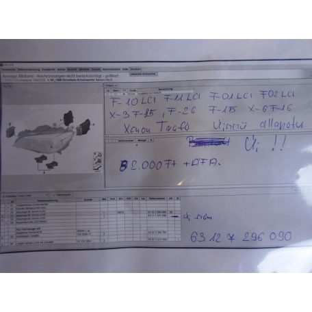 [GYÁRI ÚJ] BMW - XENON TRAFÓ - F10LCI , F11LCI, F01LCI, F02LCI, X3 F25, F26, F15, X6 F16.