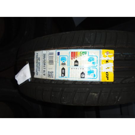 [ÚJ] Nyári gumi - 205/55R17 - 91V - Dunlop SP Sport Fast Response - dot: 4916 