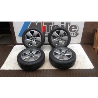   ÁR/DB[GYÁRI HASZNÁLT] MINI/BMW F40 TÉLI FELNI SZETT CONTINENTAL 205/55R16 DOT4519 5mm
