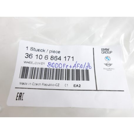 ÁR/DB[GYÁRI ÚJ] MINI DÍSZTÁRCSA | F55+LCI / F56+LCI / F57+LCI | 36 10 6864171