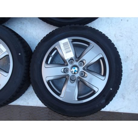 ÁR/SZETT[GYÁRI ÚJ] BMW TÉLI KERÉKSZETT F40/F44 7JX16 ET47 6897609 PIRELLI WINTERCONTACT 195/60R16 DOT2319 6.8mm