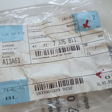 (GYÁRI ÚJ) BMW Hézagoló 6-os F06+LCI / F12+LCI / F13+LCI  ÁR/CS/2DB