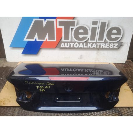 [GYÁRI BONTOTT] BMW - CSOMAGTÉRAJTÓ | CABRIO | F33 + LCI; F83 /4-ES M4 | KÉK