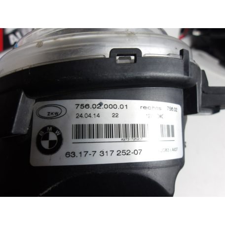 [GYÁRI BONTOTT] BMW JOBB OLDALI KÖDLÁMPA (LED) | X3 F25 / X4 F26 / X5 F15 / X6 F16 | 63 17 7317252