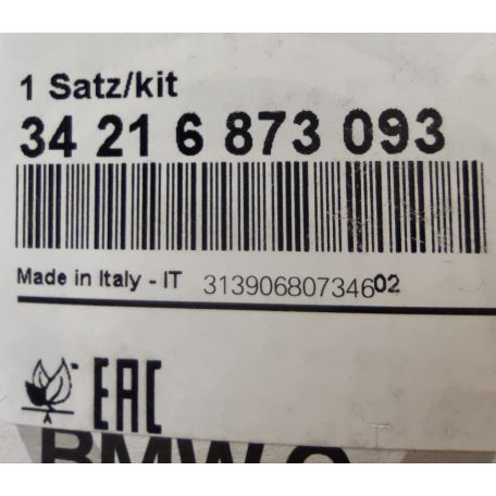 (GYÁRI ÚJ) BMW Fékbetét szett 1-es F20 / F21 / 2-es F22 / 3-as F30 / F31 / F34 / 4-es F32 / F33 / F36