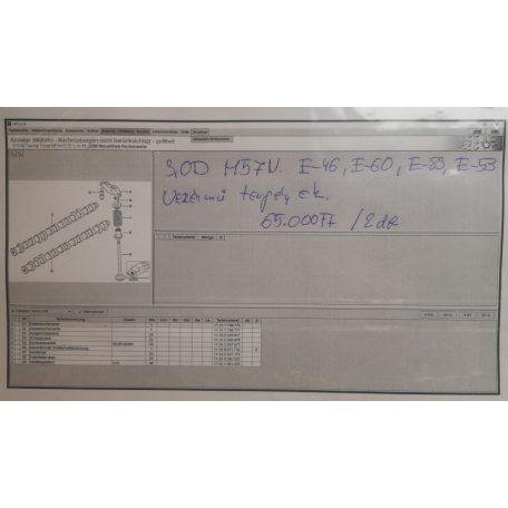 (2DB) [GYÁRI BONTOTT] BMW - VEZÉRMŰ TENGELY - 3.0D M57N -  3-AS / E46; 5-ÖS / E60; X3 /E83; X5 /E53 | 11 31 7788776 |