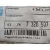   (GYÁRI ÚJ) BMW Tömítés bal oldali 4-es sorozat F36 Gran Coupé+LCI
