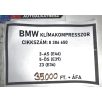  [GYÁRI BONTOTT] BMW - KLÍMAKOMPRESSZOR - 3-AS - E46; 5-ÖS - E39; Z3 - E36 - CIKKSZÁM: 8386650 -